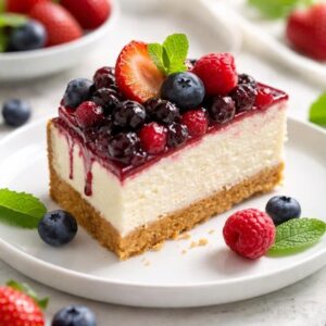 Orman Meyveli Cheesecake